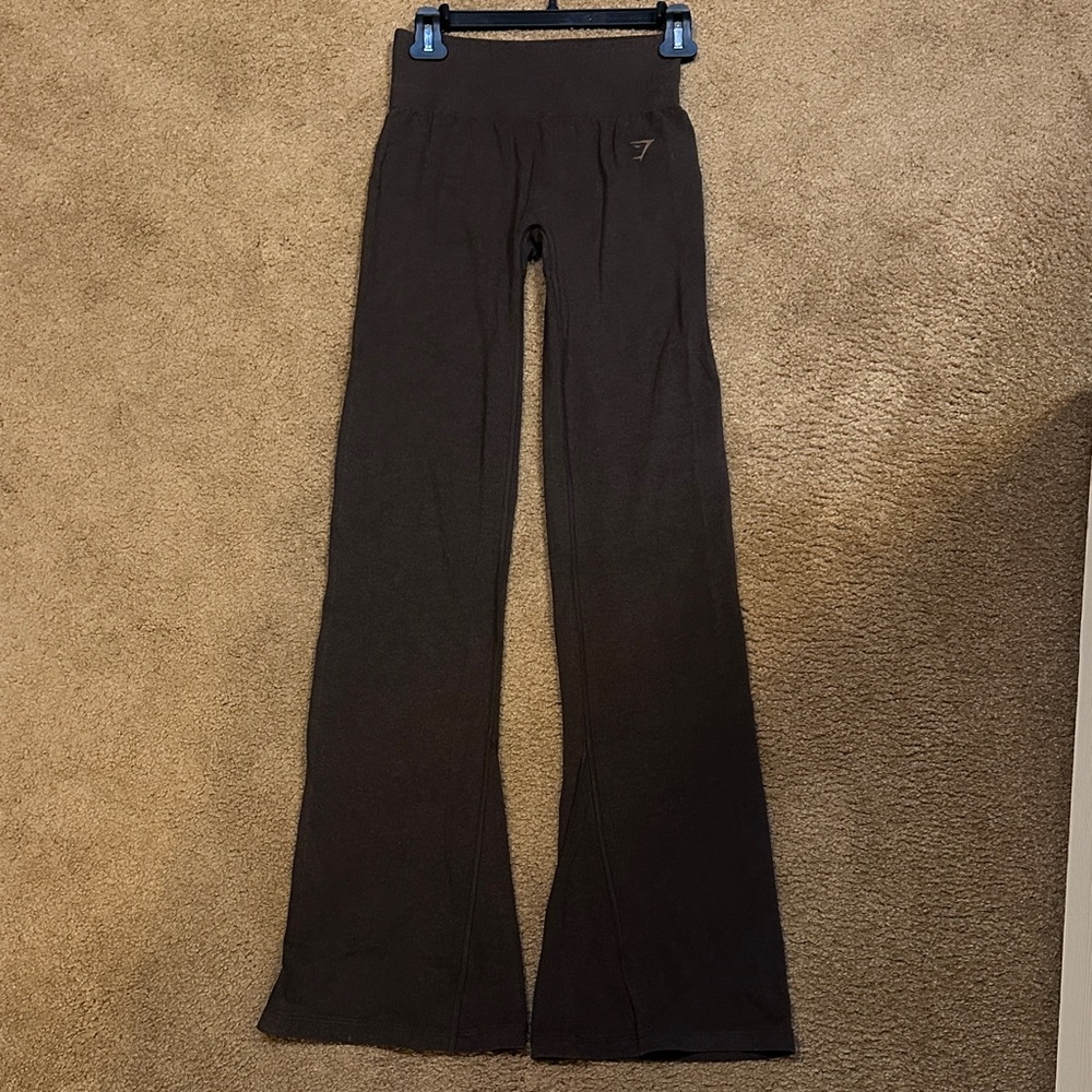 Gymshark Brown Flared Leggings